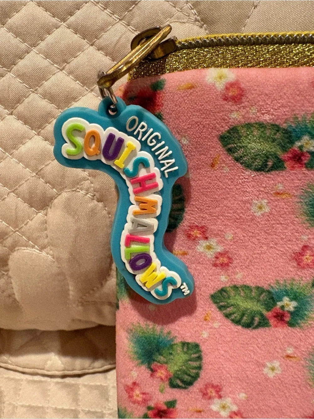 Squishmallows Original Maul the Pineapple Zipper Pouch